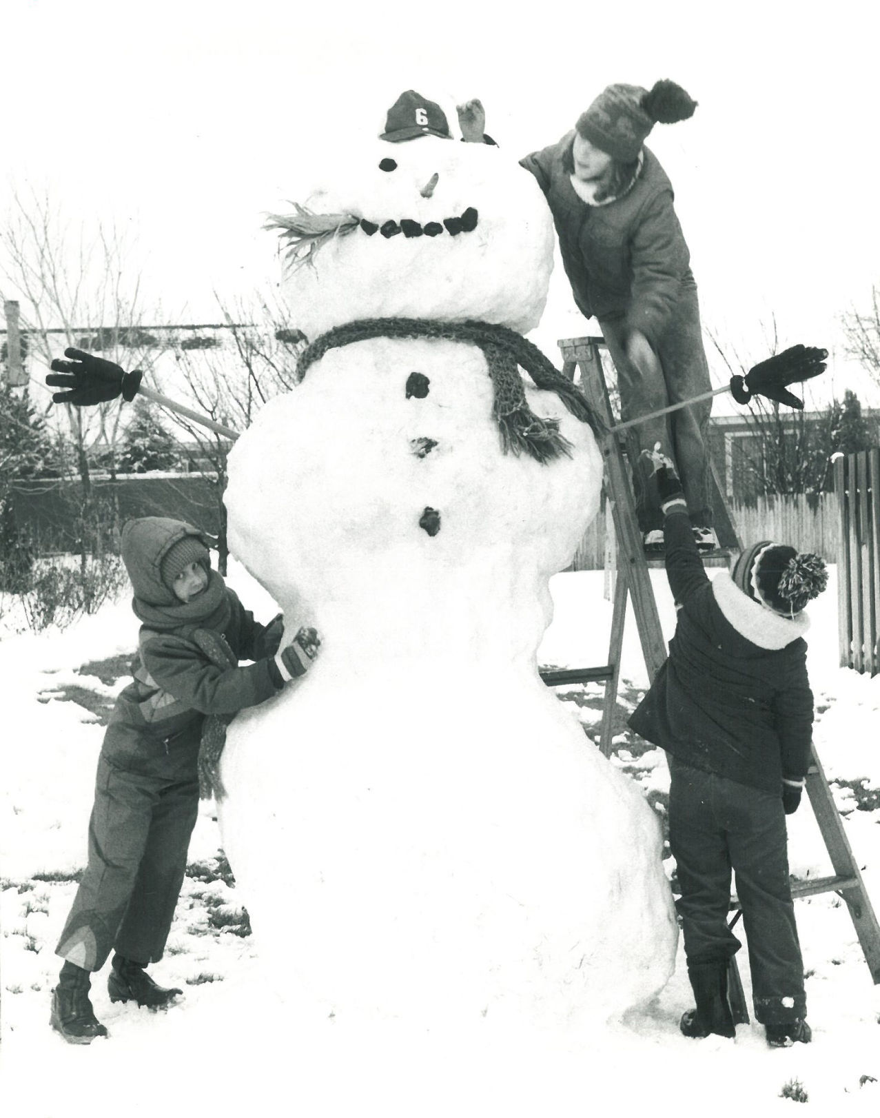 Massive snowman